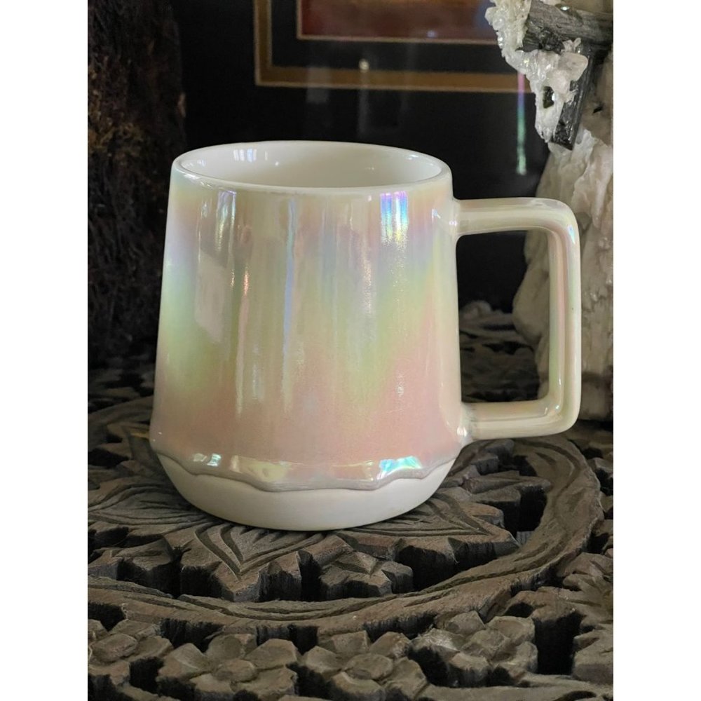 Starbucks 2019 Holiday Iridescent Pearl Melt Drip Mug NWT